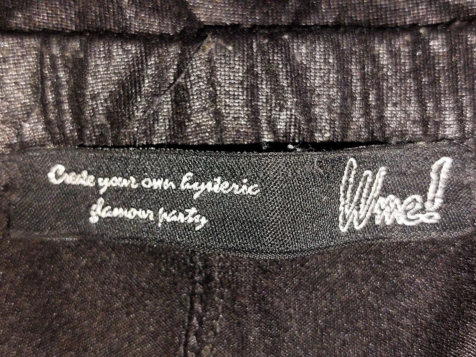 Legging negro brillante WME – M – photo 3